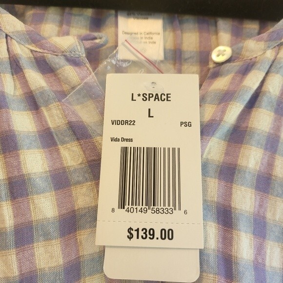 L Space NWT Vida Mini Dress Size Large - Picture 5 of 9